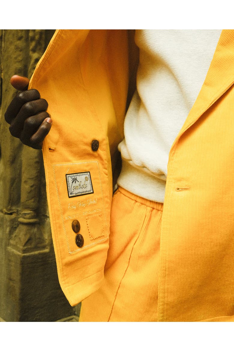 Easy-Going Jacket, Alternate, color, Saffron