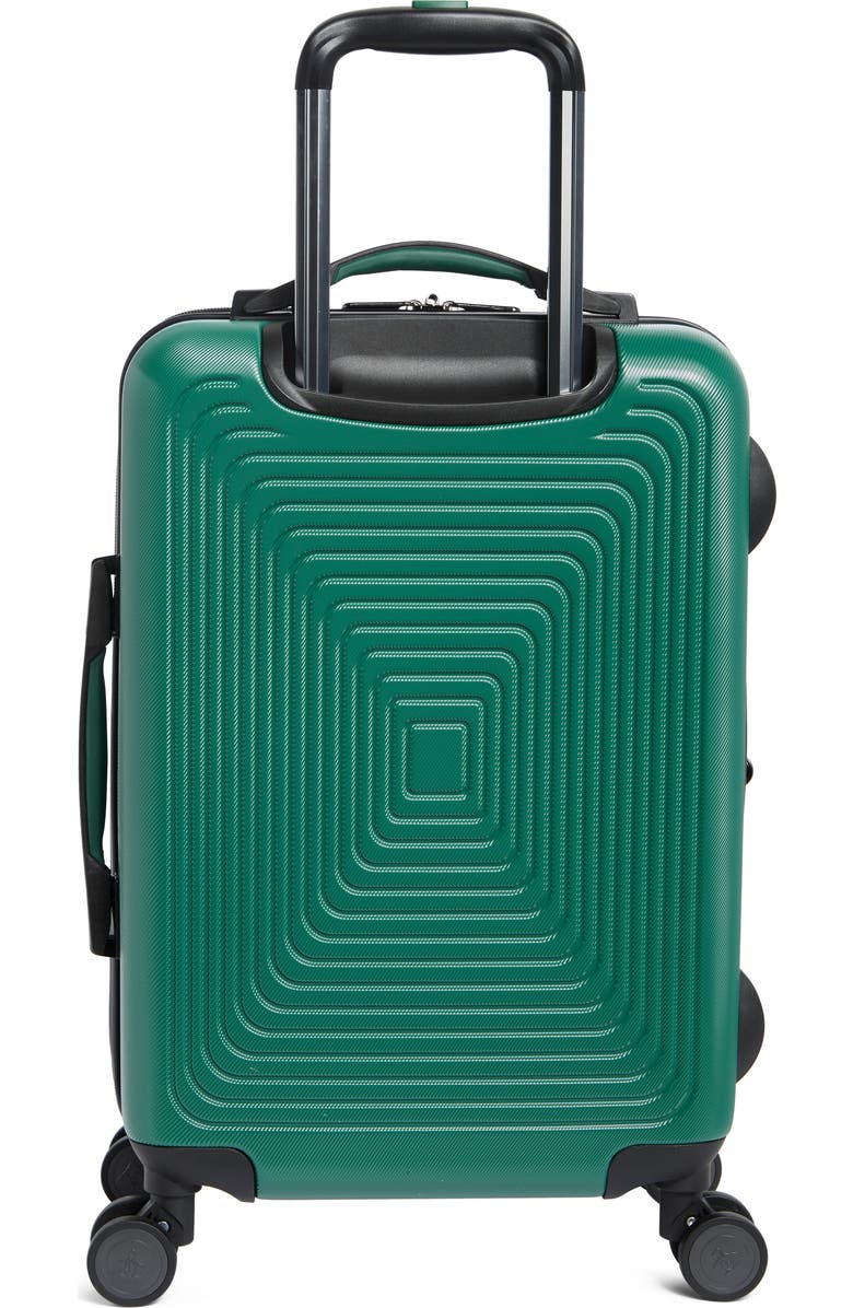 Original Penguin Finnes 21-Inch Carry-On Hardside Luggage, Alternate, color, Forest Green