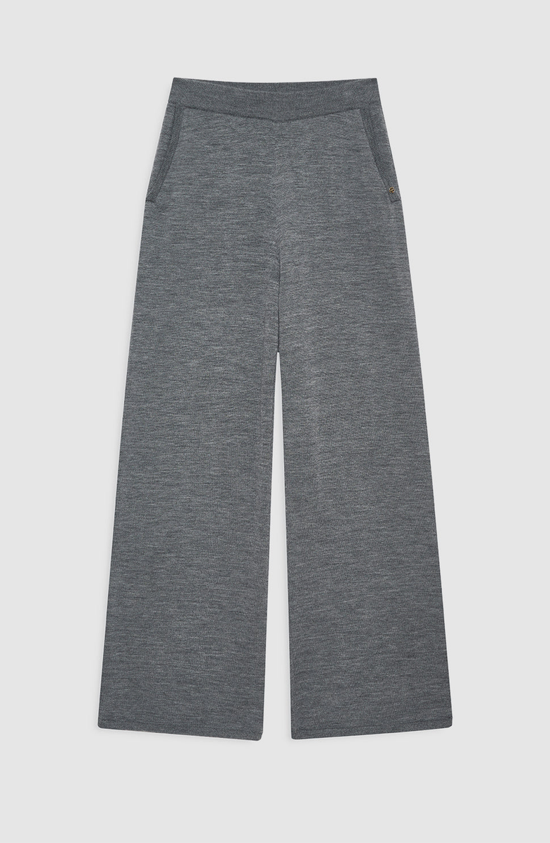 ANINE BING Adley Pant, Alternate, color, Medium Heather Grey