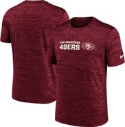 Nike Men's Nike Scarlet San Francisco 49ers Big & Tall Primetime Reverse Play Velocity Performance T-Shirt