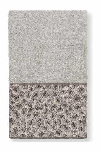 Linum Home Textiles Spots Embellished Hand Towel - Light Grey
