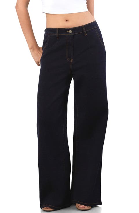 Tuck & Go Straight Leg Jeans