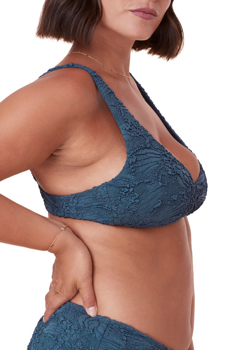 Andie The Sicily Bikini Top, Alternate, color, 