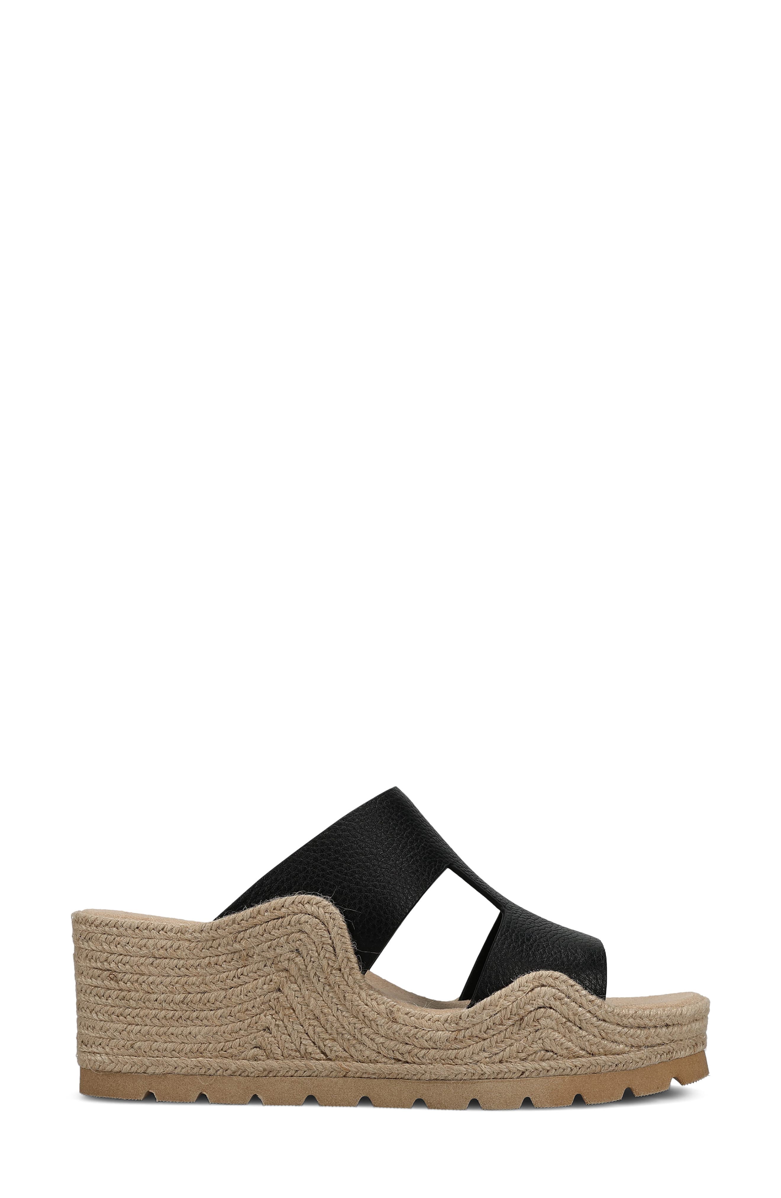 VANELi Cyril Platform Wedge Sandal, Alternate, color, Black