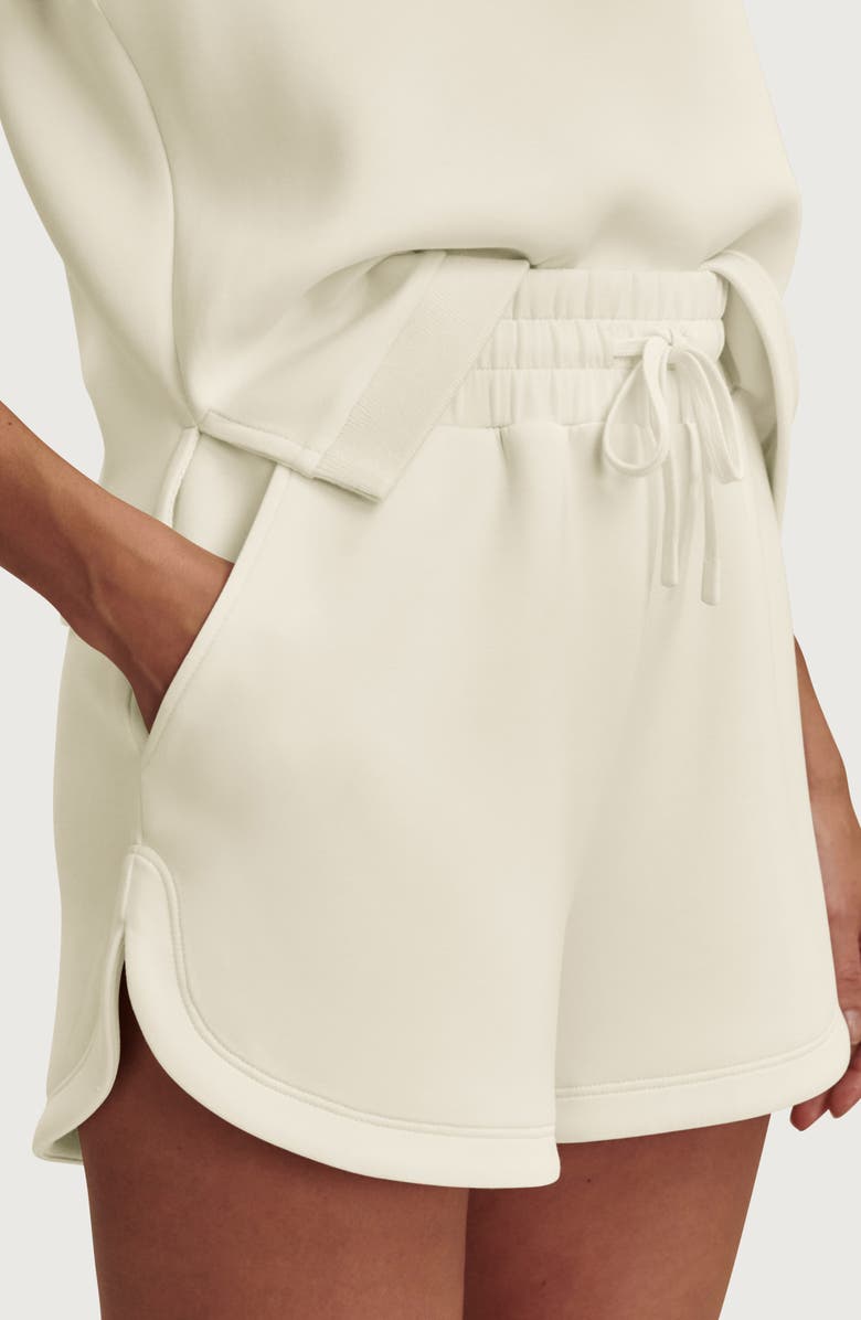 Varley Coulter High Waist Shorts, Alternate, color, Pristine