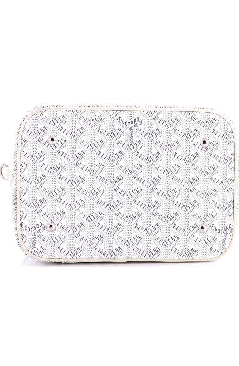 Pre-Owned Goyard Muse Vanity Case Coated Canvas, Alternate, color, White
