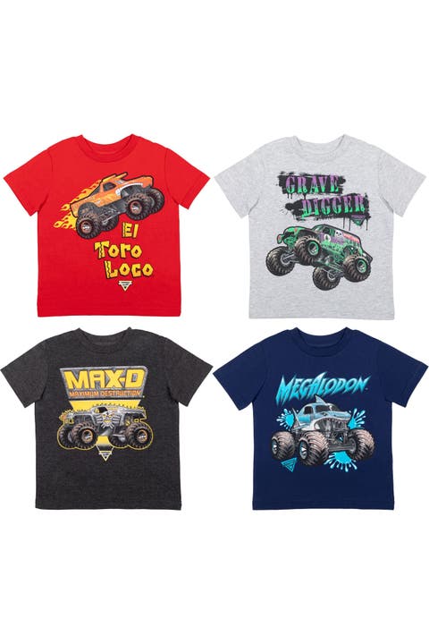 4-Pack Short Sleeve Tees