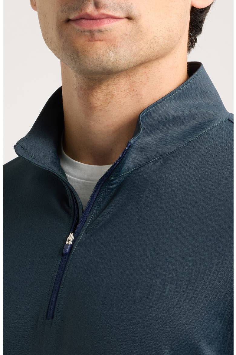 Perth Performance Quarter Zip Sweatshirt, Alternate, color, PINE BROOK