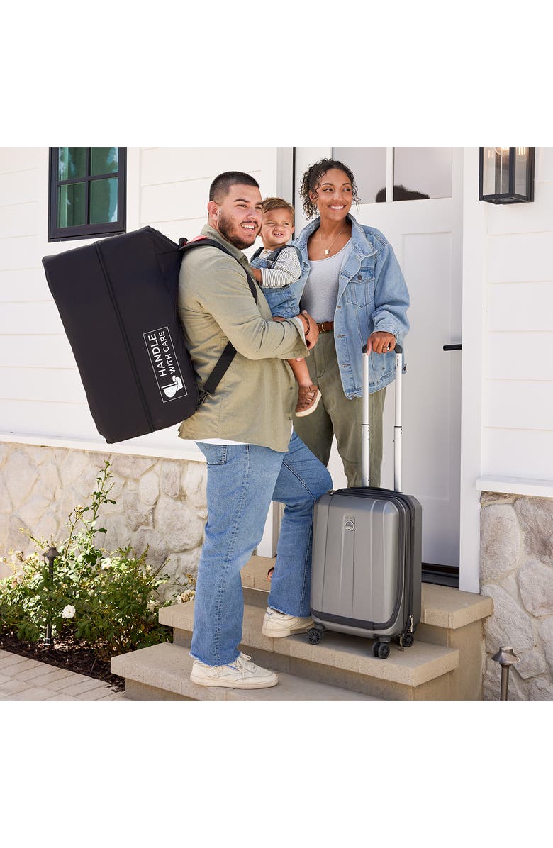 J.L. Childress Elite Travel Bag for Infant Car Seat & Stroller Combo, Alternate, color, Black