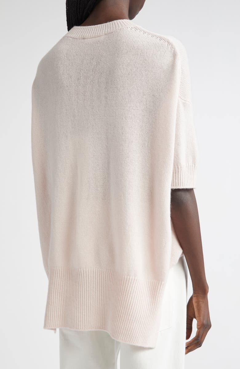 Jil Sander Crewneck Cashmere Sweater, Alternate, color, Morganite