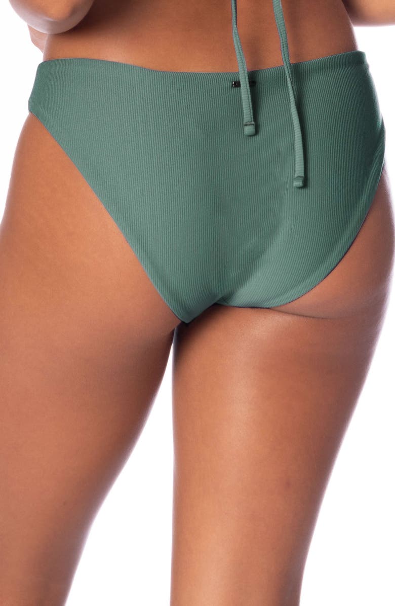 Maaji Eucalyptus Green Sublimity Reversible Bikini Bottoms, Alternate, color, 