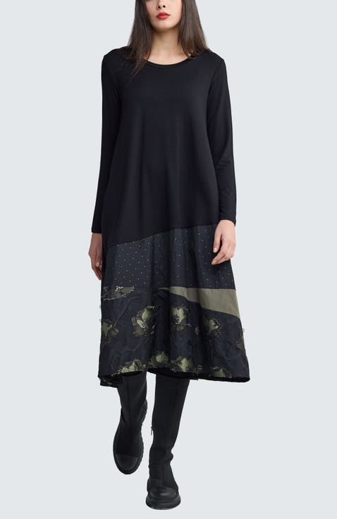 Vaila Sculptural Midi Dress