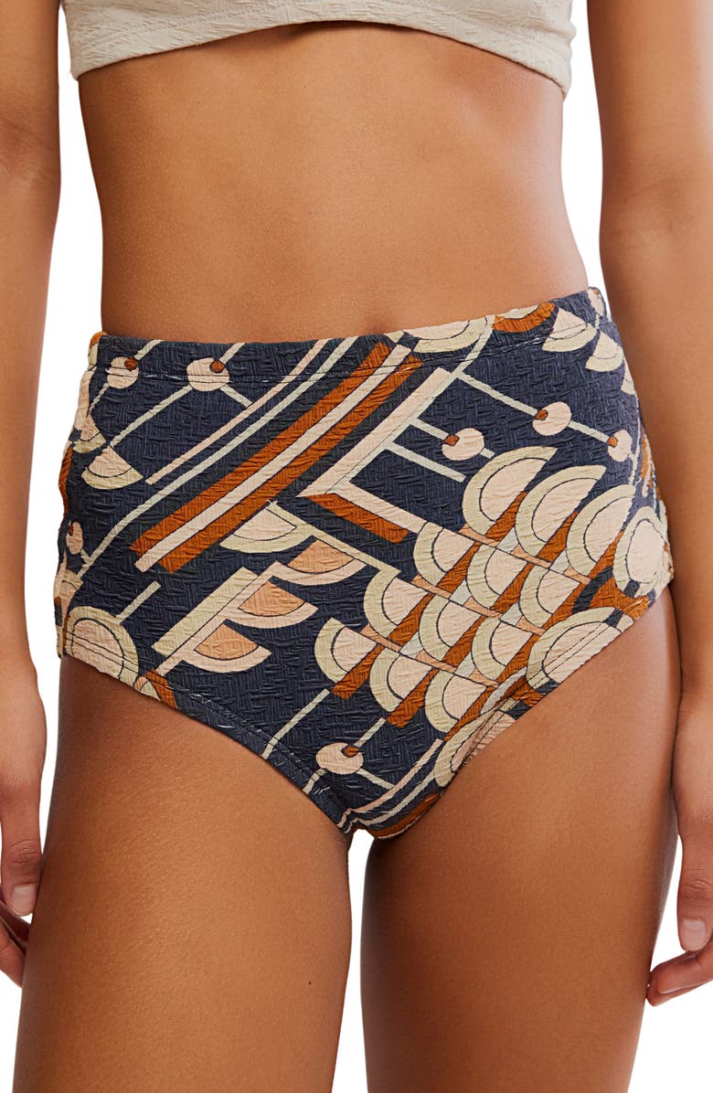 Free People Billie High Waist Bikini Bottoms, Main, color, Martini Mix
