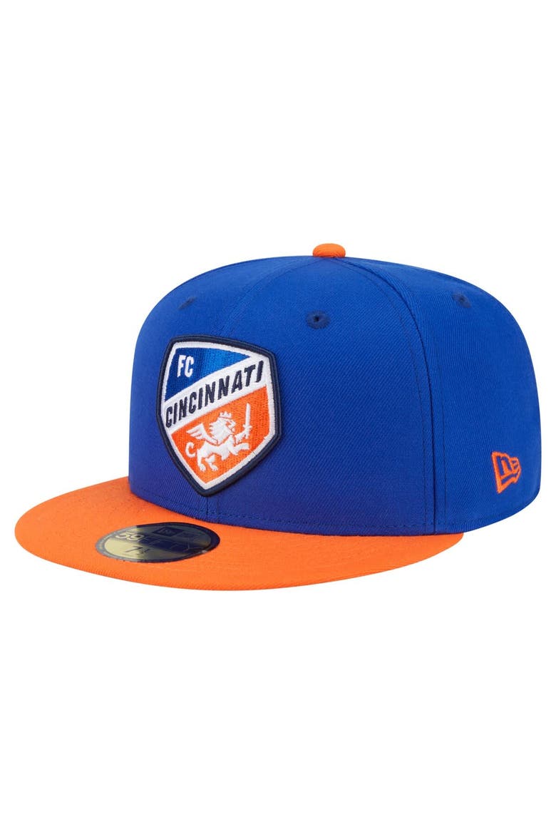 Men's New Era  Blue FC Cincinnati 2025 Kickoff 59FIFTY Fitted Hat, Main, color, Blue