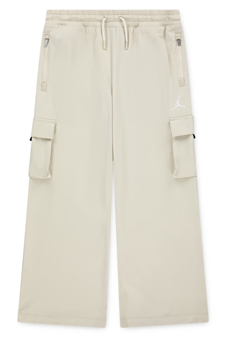 Kids' Wide Leg Drawstring Cargo Pants, Main, color, LEGEND LIGHT BROWN