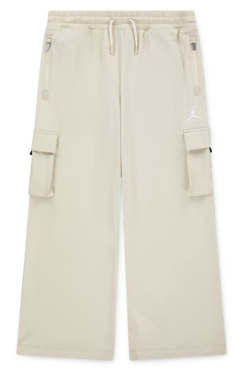 Kids' Wide Leg Drawstring Cargo Pants (Big Kid)