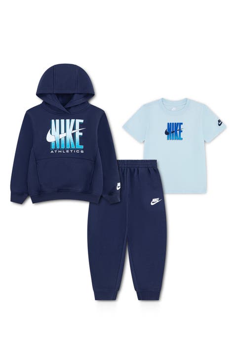 Kids' 3-Piece T-Shirt, Hoodie & Pants Set
