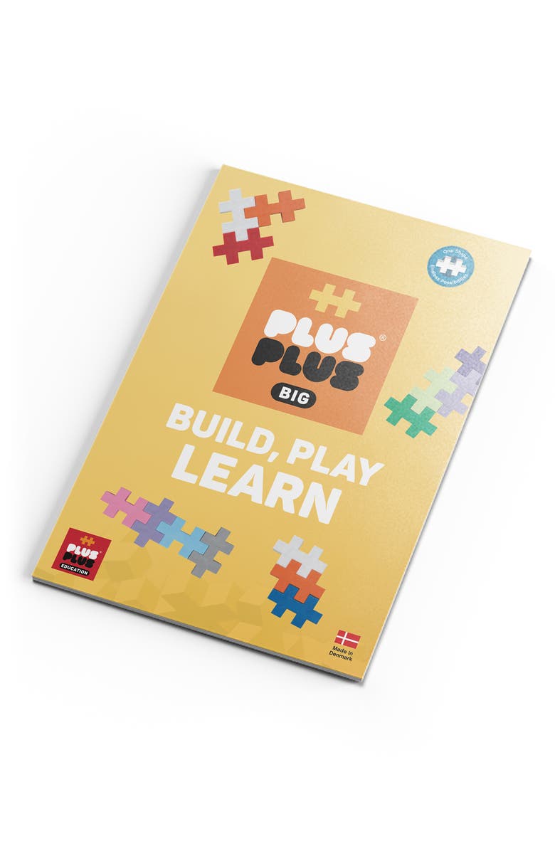 Plus-Plus USA 200-Piece BIG Basic Playset with 2 Baseplates, Alternate, color, Blue