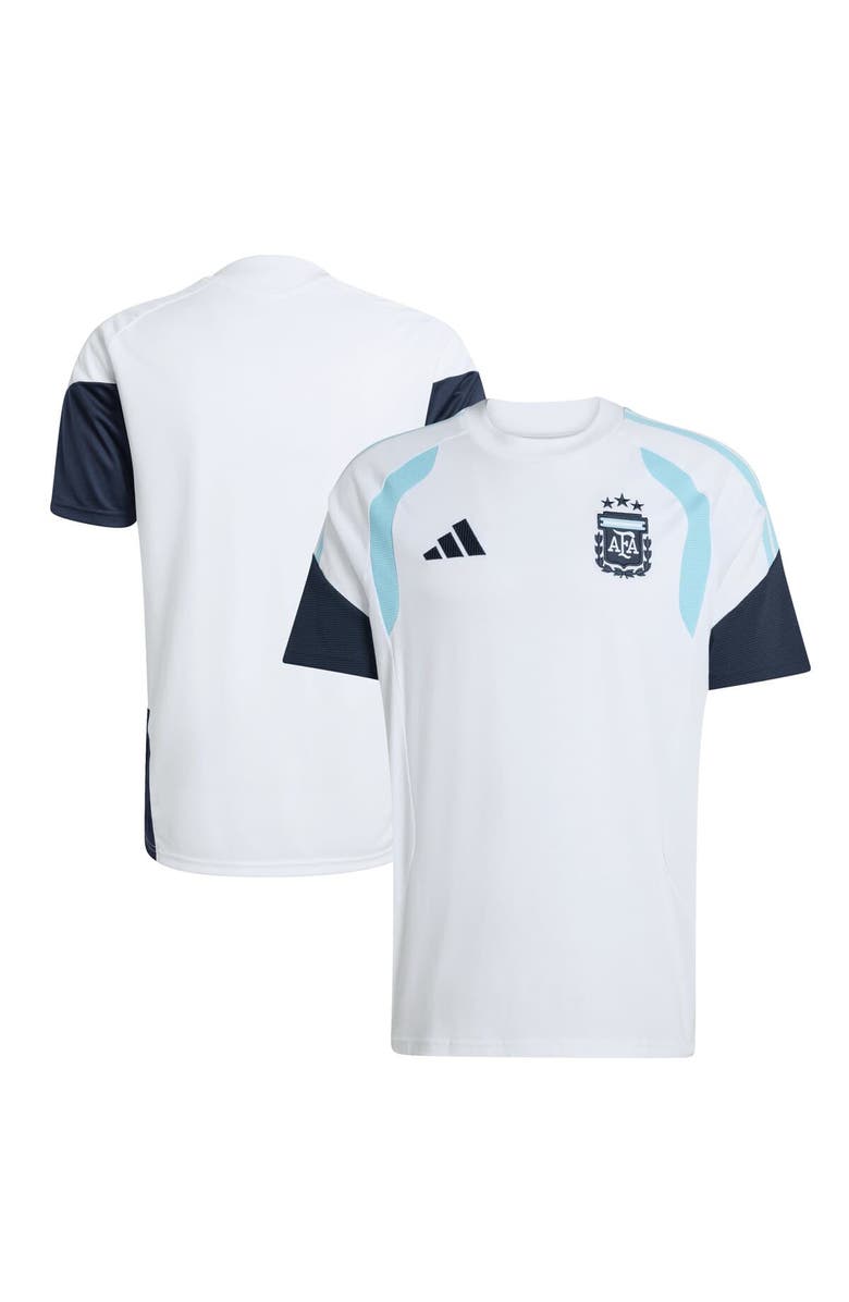 adidas Men's adidas  White Argentina National Team FIFA x World Cup 2026 Tiro Away Training Jersey, Main, color, White