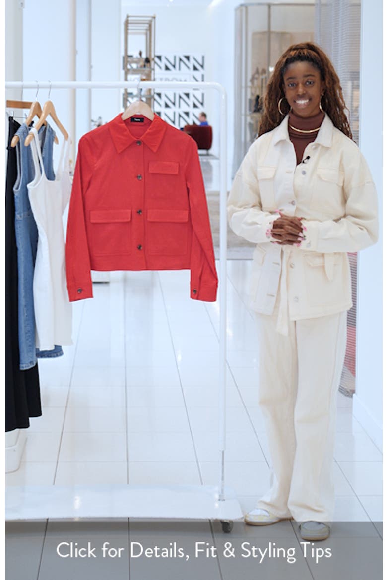 Casual Linen Blend Jacket video