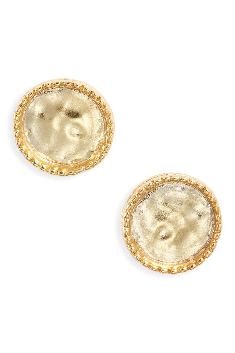 Dotty Stud Earrings, Main, color, GOLD