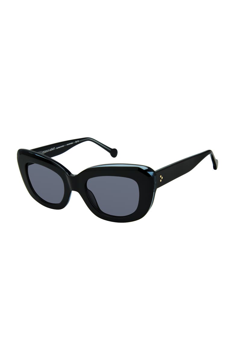 Colors In Optics Sienna Sunglasses, Main, color, Black Smoke