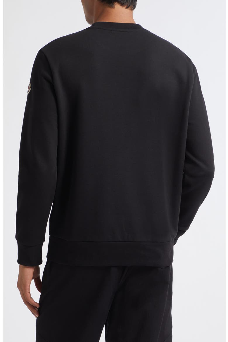 Logo Graphic Sweatshirt, Alternate, color, BLACK
