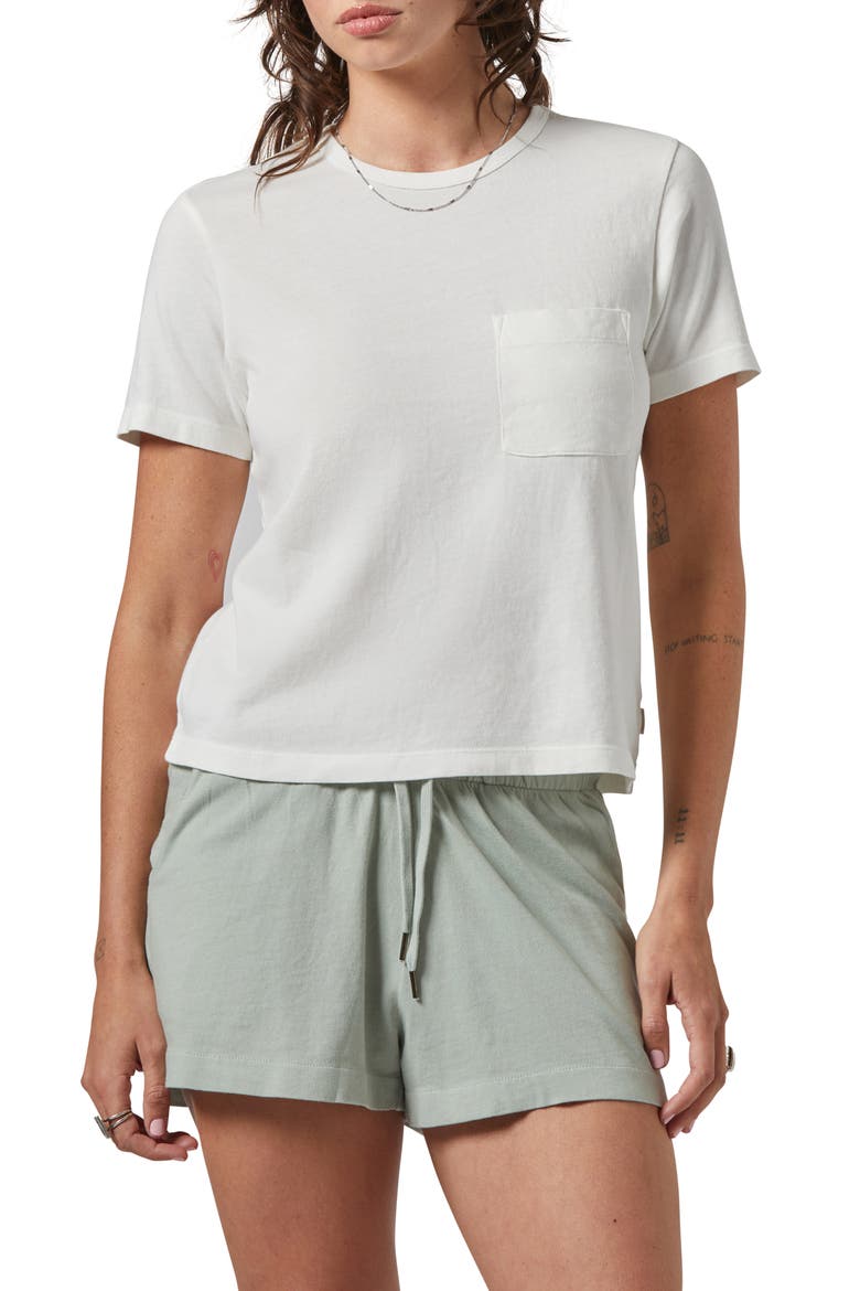 Carefree Organic Cotton T-Shirt, Main, color, OFF WHITE