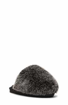Steve Madden Kids' JPoof Faux Fur Slipper