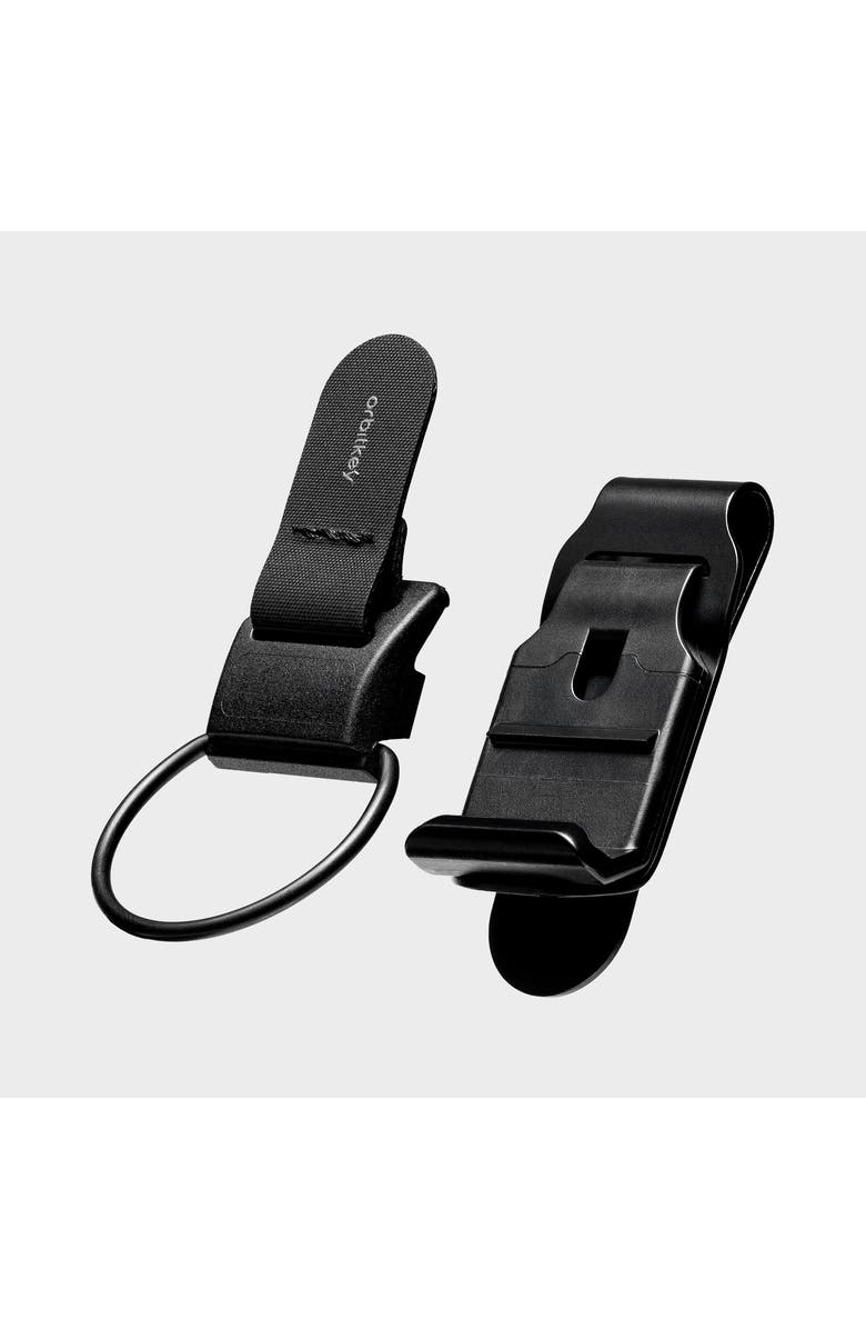 Orbitkey Utility Clip, Alternate, color, Black