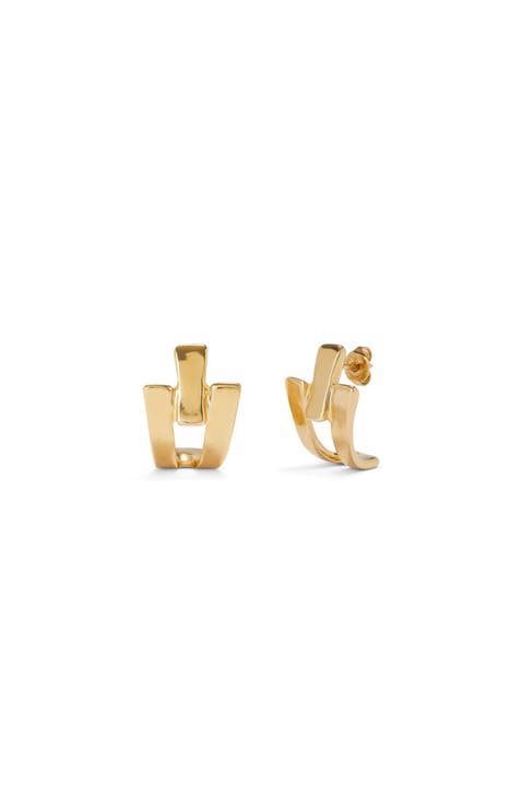 18K Gold-Plated Earrings