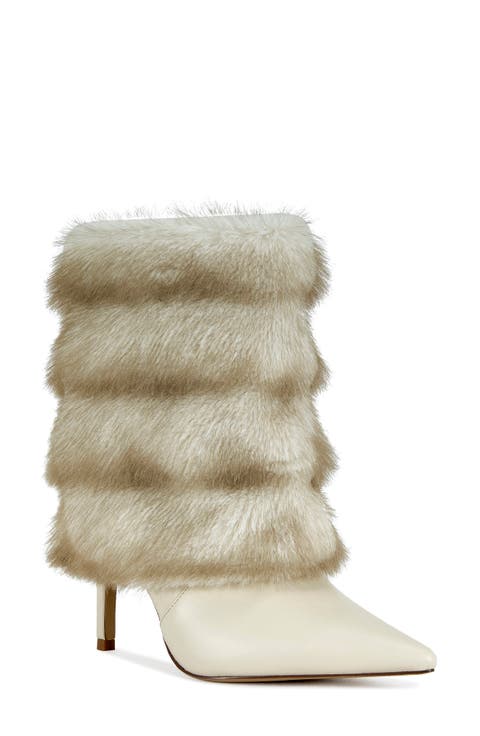 Simon Faux Fur Bootie (Women)