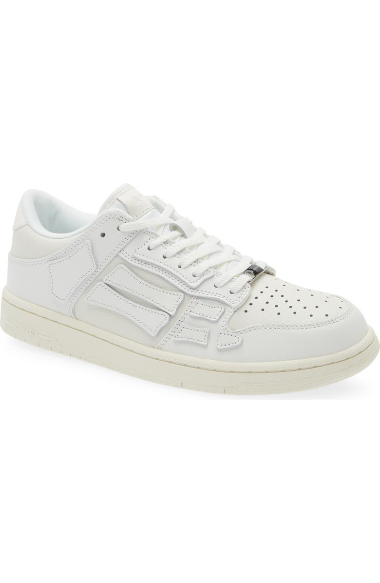 AMIRI Skeleton Low Top Sneaker, Main, color, White/ White/ Vintage