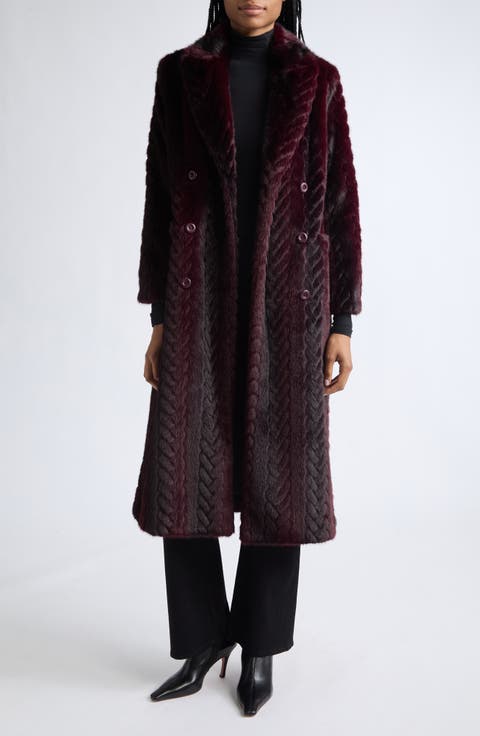 Icelyn Faux Fur Long Coat
