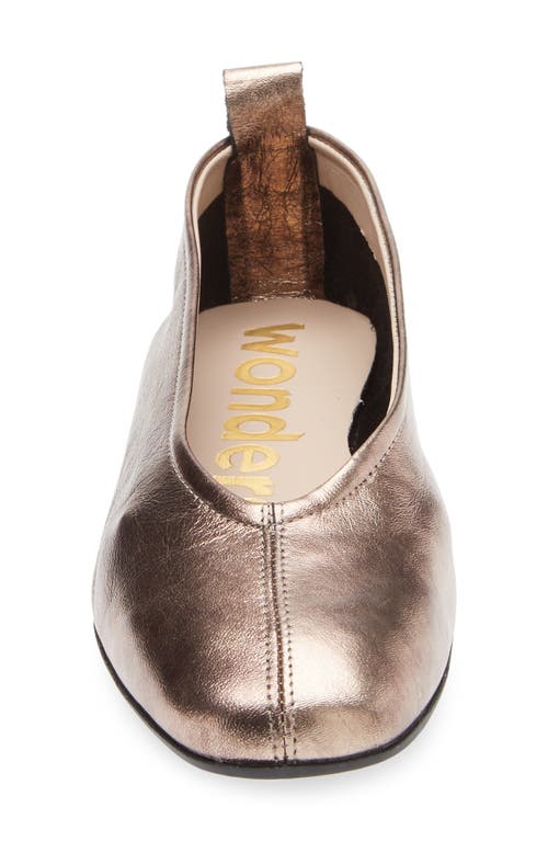 Wonders Ballet Flat In Gray