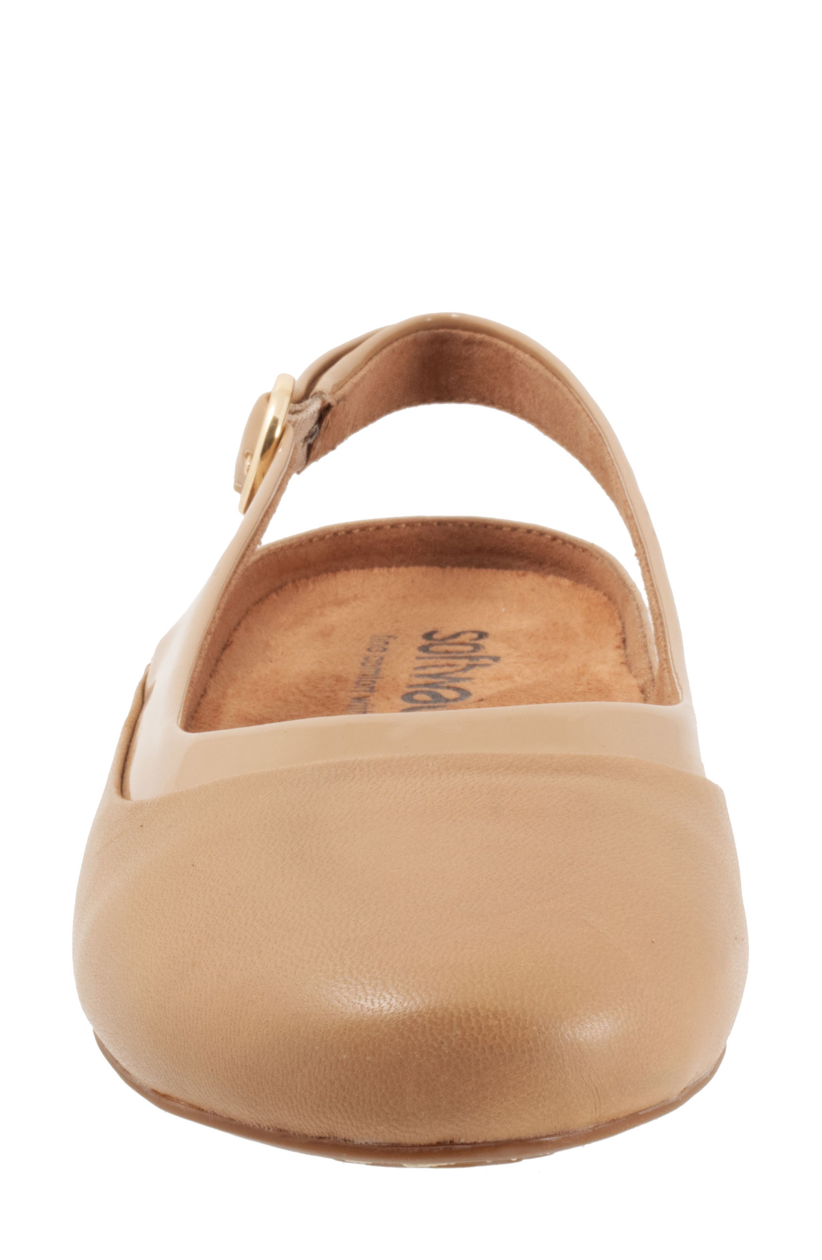Sheffield Slingback Flat, Alternate, color, BEIGE