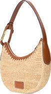 STAUD Alden Raffia Shoulder Bag
