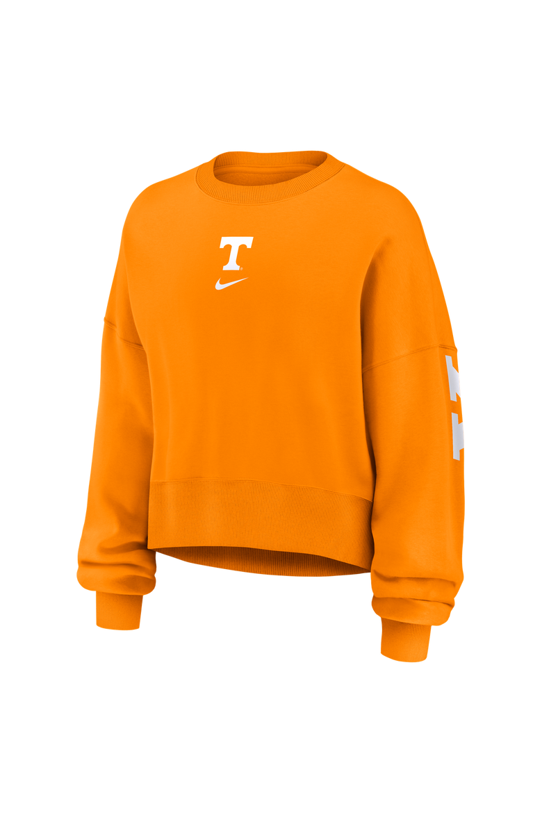 Women's Nike Tennessee Orange Tennessee Volunteers Oversized Phoenix Pullover Sweatshirt, Alternate, color, Tennessee Orange