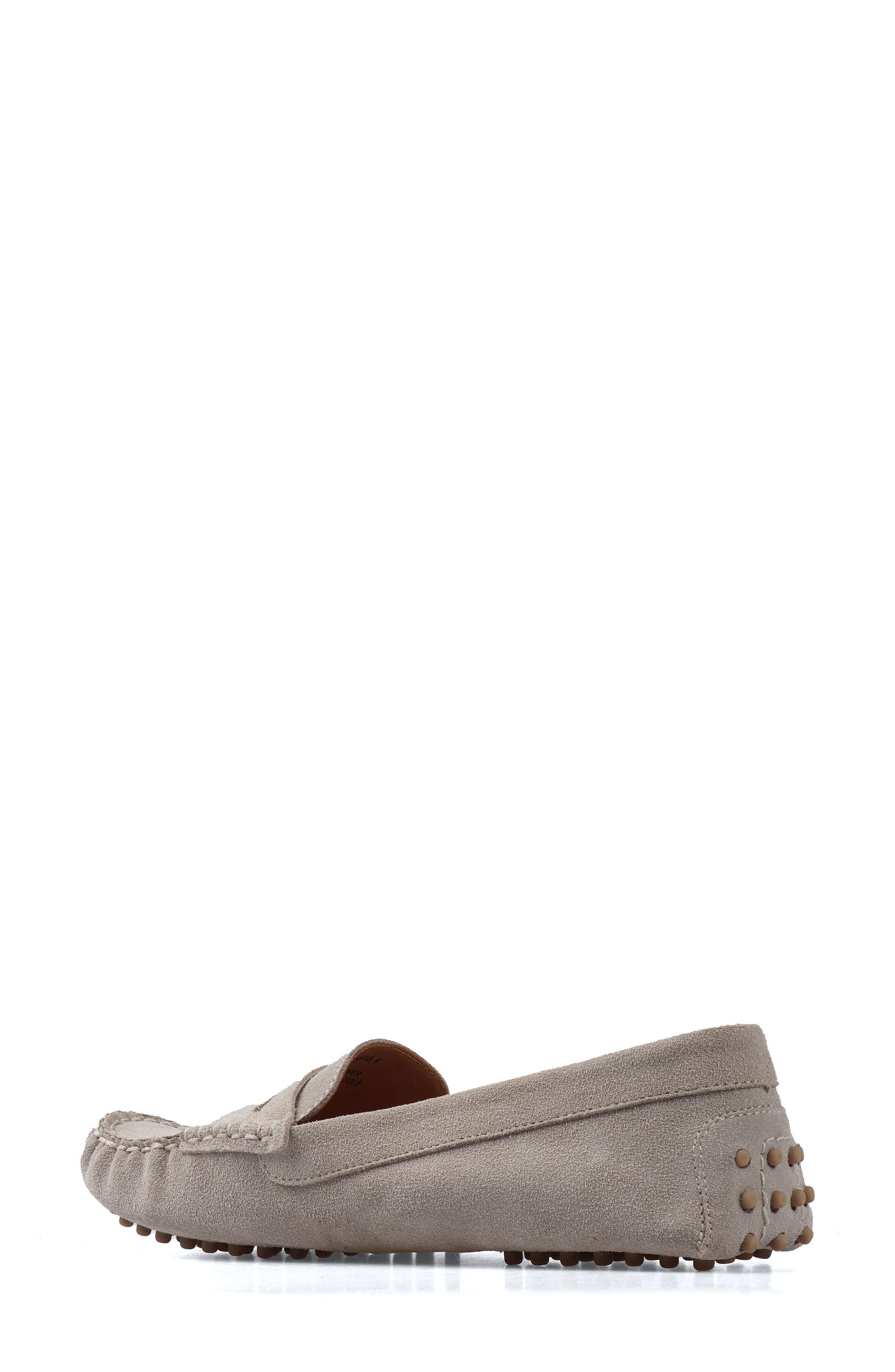 Talulah Penny Loafer, Alternate, color, SAND SUEDE