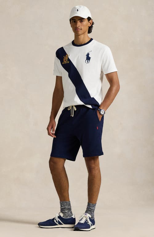Polo Ralph Lauren Fleece Shorts In Blue