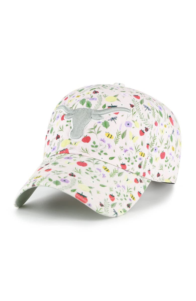 '47 Women's '47  Light Pink Texas Longhorns Posey Clean Up Adjustable Hat, Main, color, Light Pink