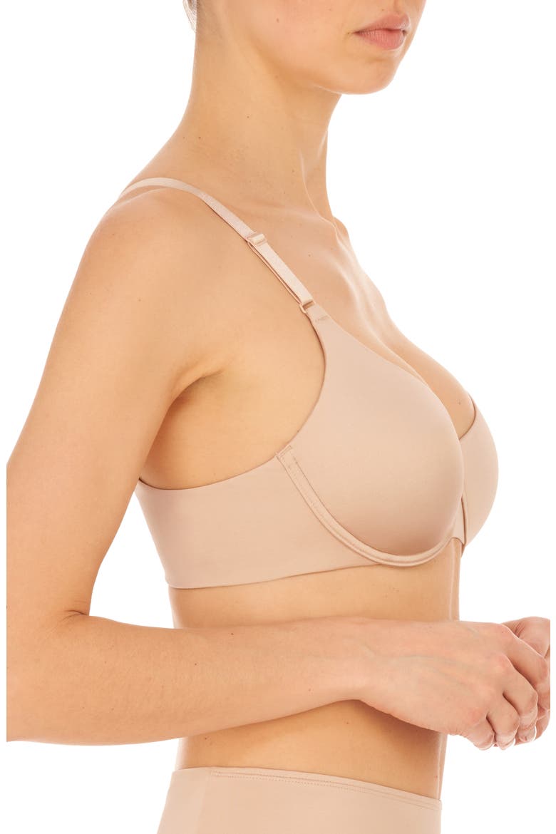 Liquid Full Fit Balconette T-Shirt Bra, Alternate, color, LT. MOCHA