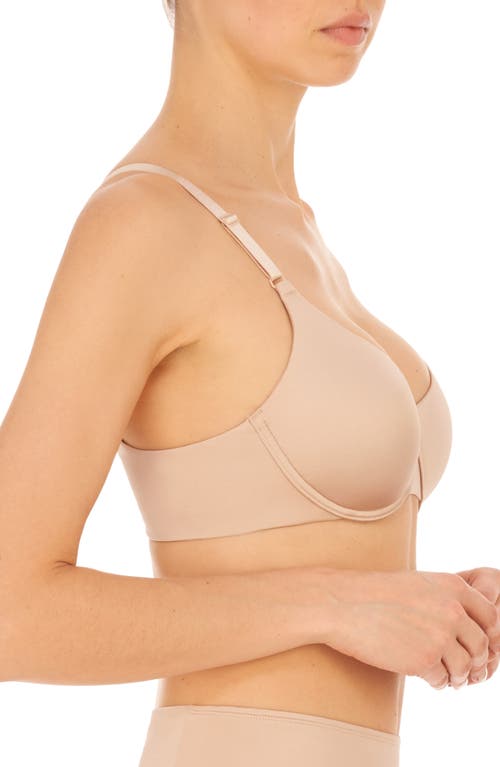 Natori Liquid Underwire Full Fit Contour Bra In Neutral