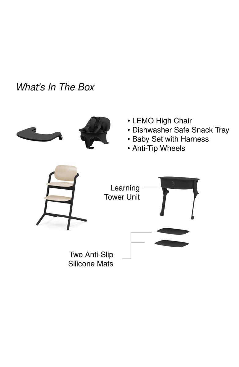 CYBEX Lemo Learning Tower Set, Alternate, color,