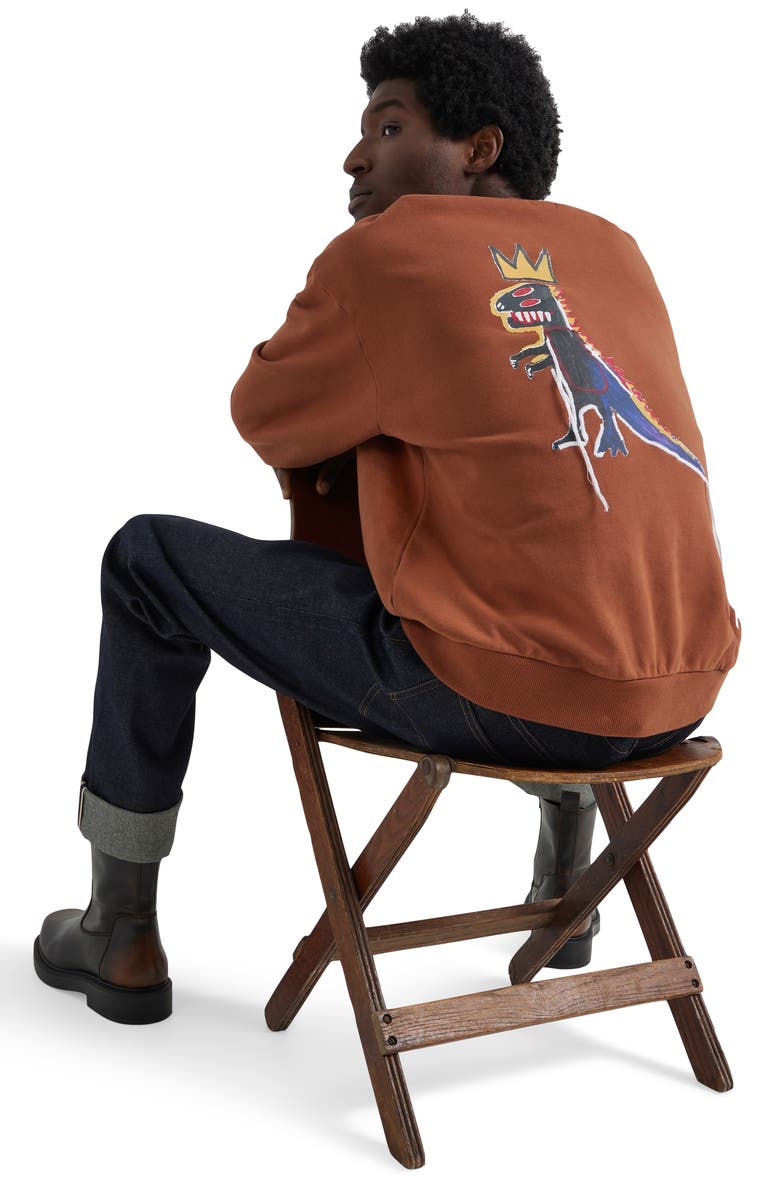 Lee x Basquiat Cotton Graphic Sweatshirt, Alternate, color,