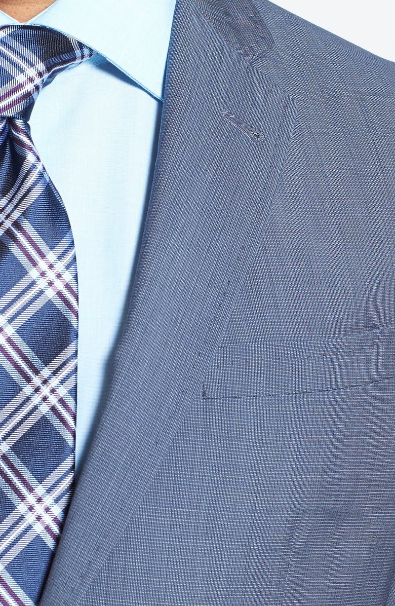 Ted Baker London 'Jones' Trim Fit Check Suit, Alternate, color,