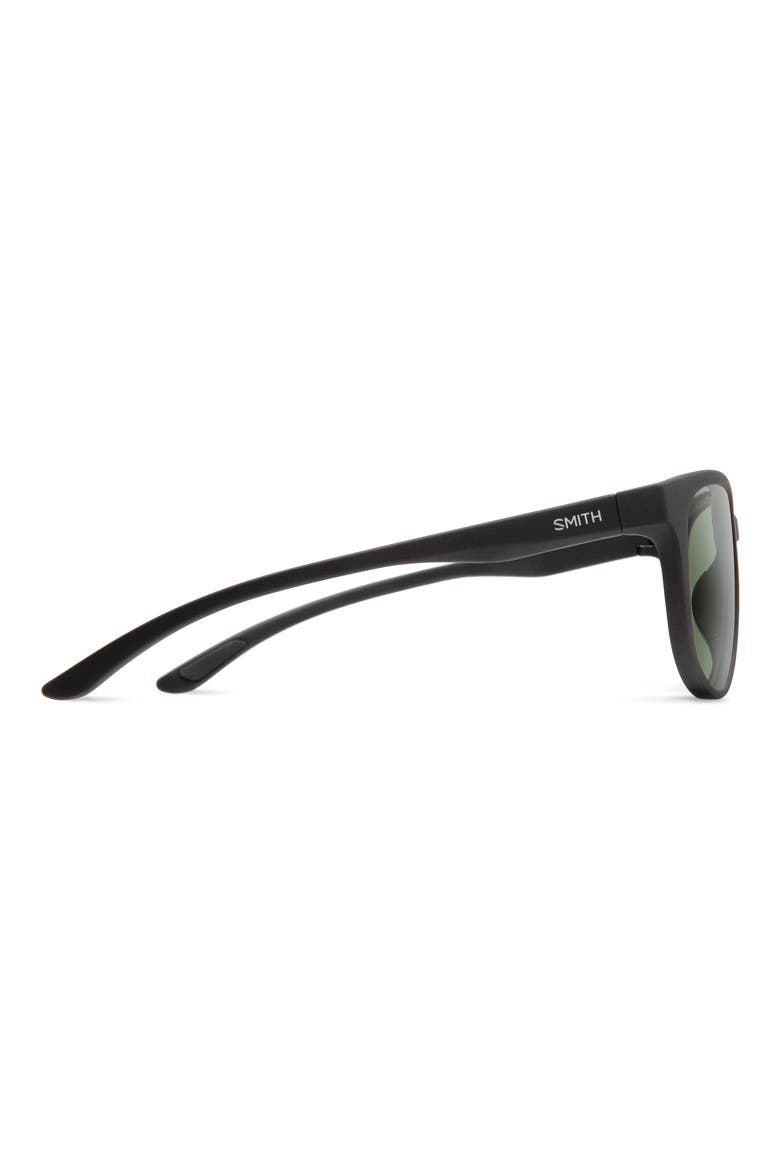 Lake Shasta 56mm ChromaPop™ Polarized Sunglasses, Alternate, color, MATTE BLACK / CHROMAPOP POLARIZED GREY GREEN