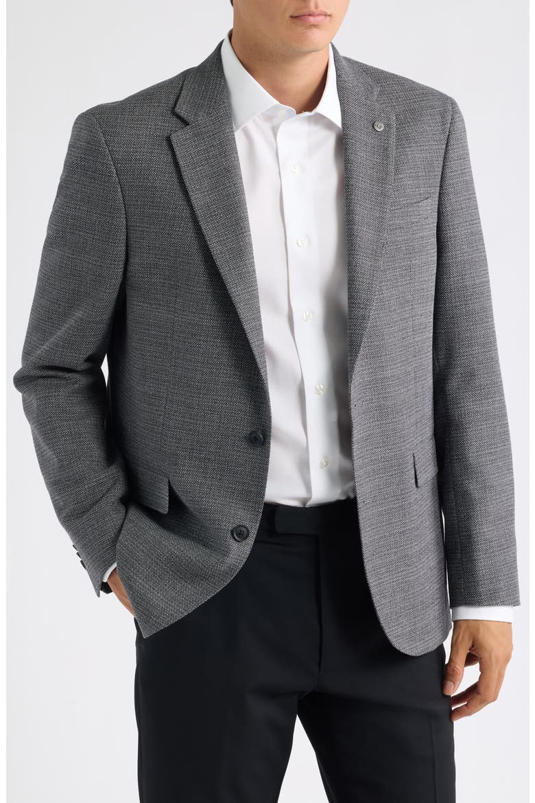 Ross Birdseye Sport Coat, Main, color, GREY