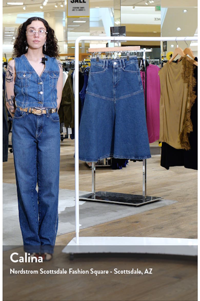 Alice A-Line Denim Skirt video