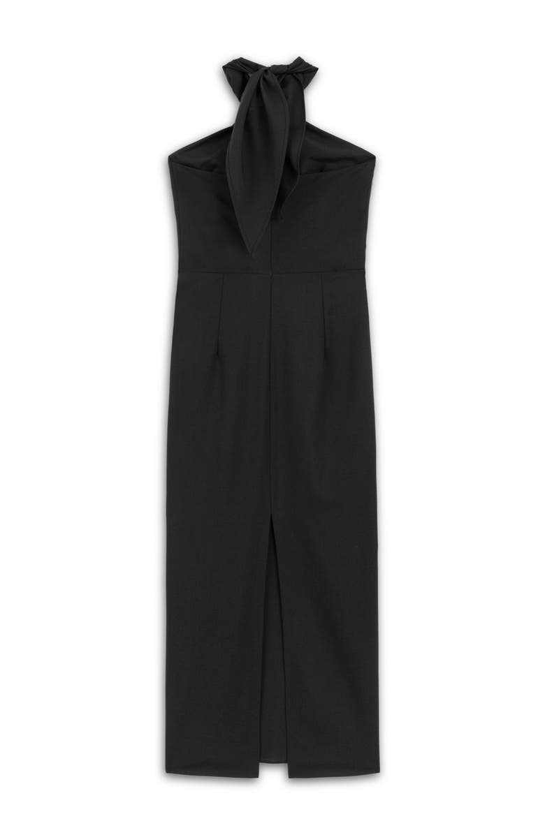 Nocturne Halter Neck Midi Dress, Alternate, color,
